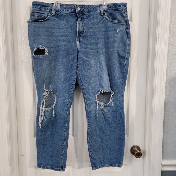 Old Navy Denim - Old Navy Light Blue O.G. Straight Jeans
